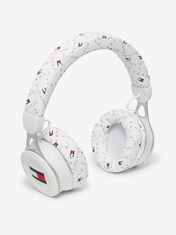 Fiú Tommy Hilfiger Flag Headphones Technology Fehér | HU 2386LIS